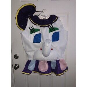 Beauty and the Beast Mrs. Potts Costume Handmade Girls Size 7/8 Years Old Rare
